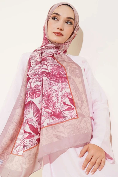 Meloara Serisi Soft Şal Latte - Resim 2