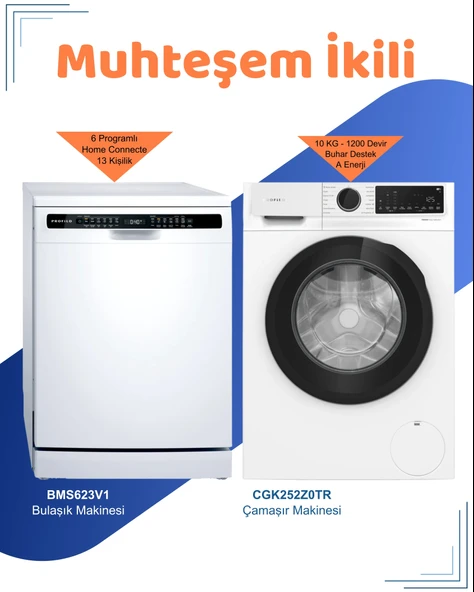 Profilo 2'li Avantajlı Set ( BMS623V1- CGK252Z0TR) ürün görseli