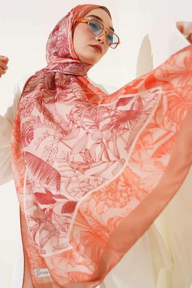 Meloara Serisi Soft Şal Taba ürün görseli 1