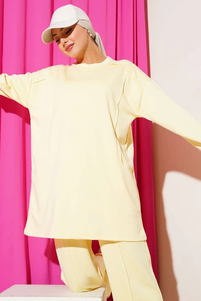 Basic Cepli İkili Takım Sarı - Resim 2