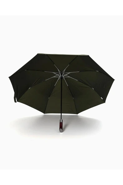 Parachase Premium Ahşap Kavrama Büyük Boy Otomatik 3 Kademeli Şemsiye 3262