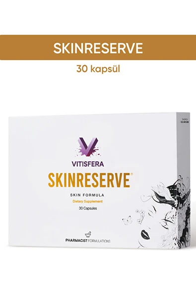 Vitisfera Skinreserve Cüce Palmiye Ekstresi Hayıt Ekstresi Multivitamin ve Multimineral 30 Kapsül