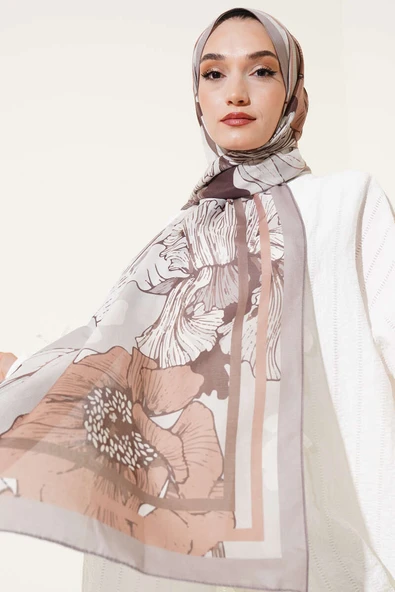 Shelia Desen Lina Şal Taş - Resim 2