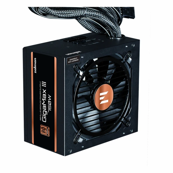 Zalman GigaMax III ZM750-GV3 750W 80+ Bronz Yarı Modüler Güç Kaynağı - Resim 2