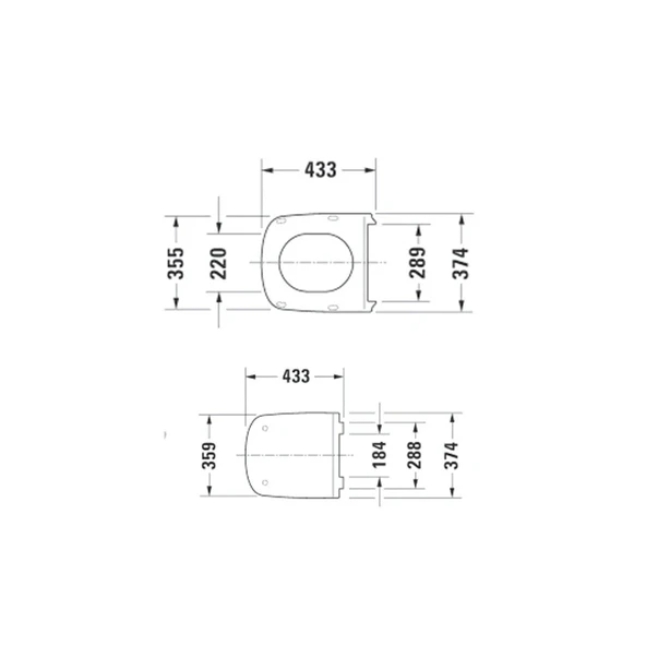 Duravit DuraStyle Klozet Kapağı Beyaz, 0063710095 - Resim 2