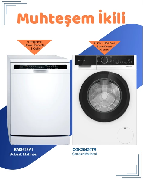 Profilo 2'li Avantajlı Set ( BMS623V1- CGK264Z0TR ) ürün görseli