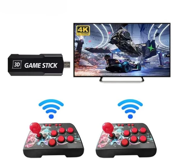 X2 Ultra Gamestick ve 02 Arcade Joystick 64GB 20000 Oyun ürün görseli