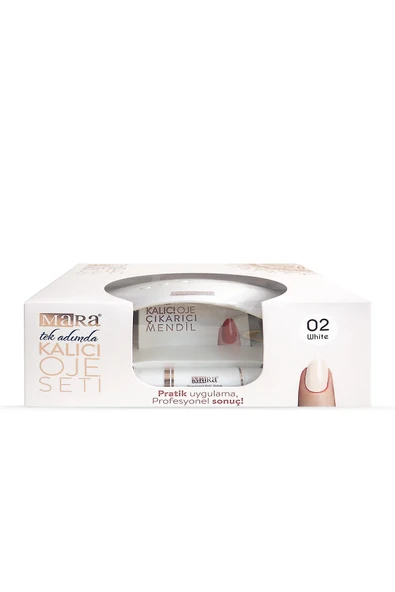 MARA KALICI OJE SETİ - WHITE 02*48 ürün görseli 1