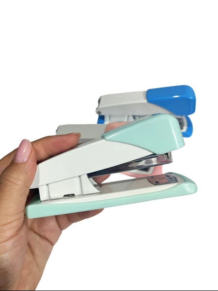 Renkli Zımba Makinası Orta Boy 24/6  26/6 - 1 Adet - Resim 2