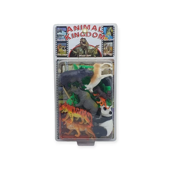 Hayvan Seti - 12 Parça Vahşi Hayvanlar Çiftlik Seti  - YS2789 - Resim 3