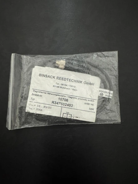 MAGNETIC FIELD SENSOR HALL PNP-NC H 10706 &