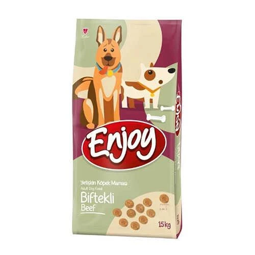 Enjoy Biftekli Yetişkin Köpek Maması 15 Kg ürün görseli 1