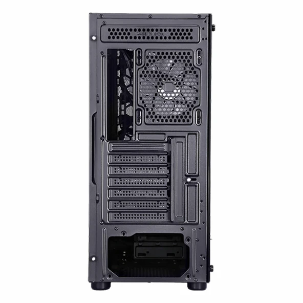 Frisby CM-105 650W 80+ USB 3.2 ARGB ATX Mid Tower Siyah Kasa - Resim 6