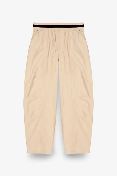 Quzu Ribana Detaylı Kadın Pantolon 26KPNT00766 - Resim 2