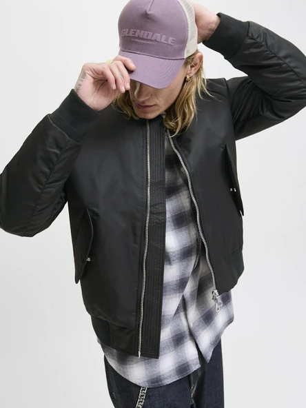 Jack Jones Motıon Bomber Erkek Ceket 12283301 - Resim 3