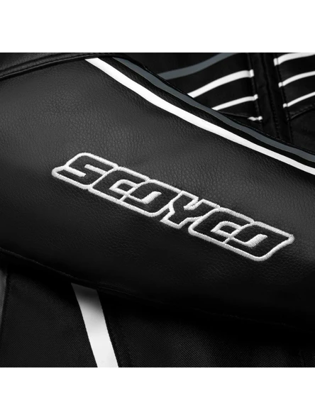 SCOYCO JK153 SİYAH GRİ KORUMALI MOTOSİKLET MONT - Resim 8