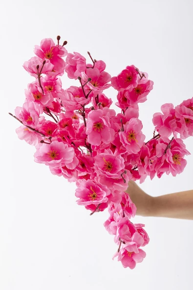 Yapay Bahar Dalı 9'lu Pembe - 5