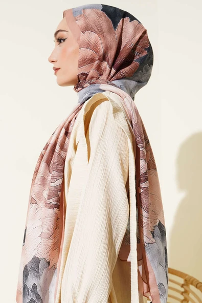 Camel Serisi Soft Şal Asorti 2 - Resim 3