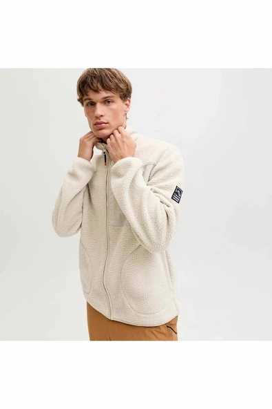 Jack Jones Alpes Teddy Erkek Ceket 12284827 - Resim 4