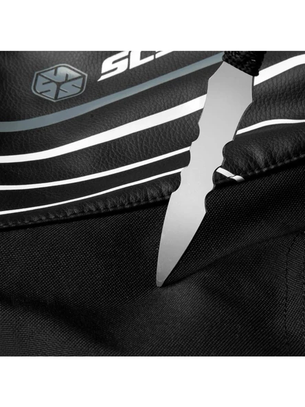 SCOYCO JK153 SİYAH GRİ KORUMALI MOTOSİKLET MONT - Resim 7