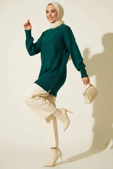 Damla Desen Yumoş Triko Kazak Nefti - 2