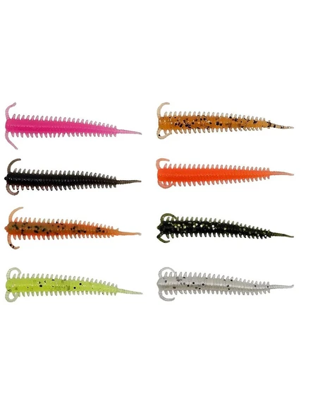 Kendo Silicones Worm 5cm 10 Adet LRF Silikon Yem ürün görseli