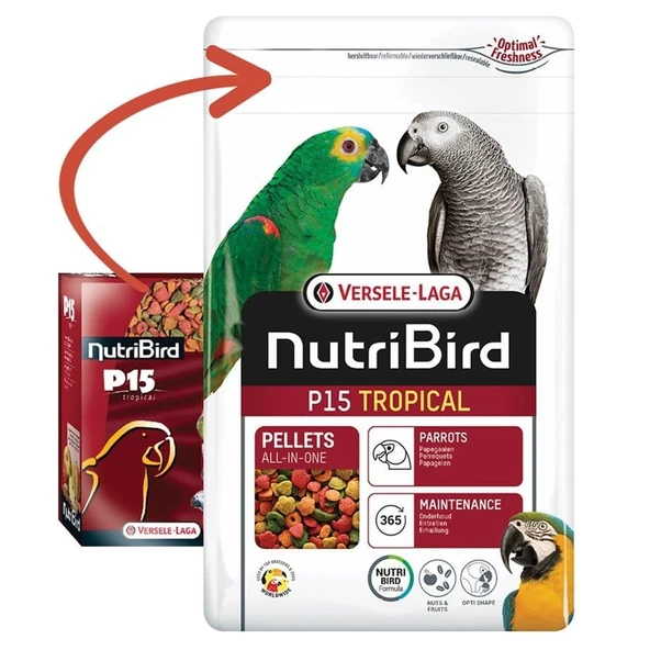 Versele Laga Nutribird P15 Tropıcal 1 kg ürün görseli 1