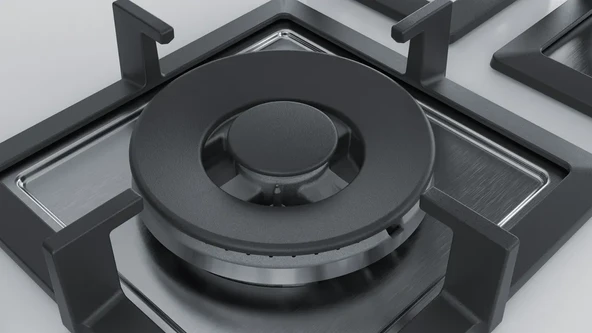 Bosch PPQ7A2B20 Wok Gözlü Beyaz Cam Ankastre Ocak - 5