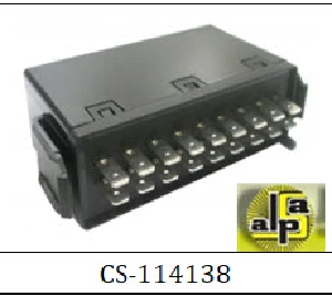 SİNYAL FLAŞÖRÜ>MERCEDES AXOR TIR 18 UÇLU  24V 18P - CARSHOW-114138 ürün görseli 1