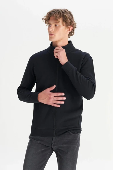 Wrangler Erkek Selanik Full Zip Sweatshirt W2520533001 ürün görseli 1