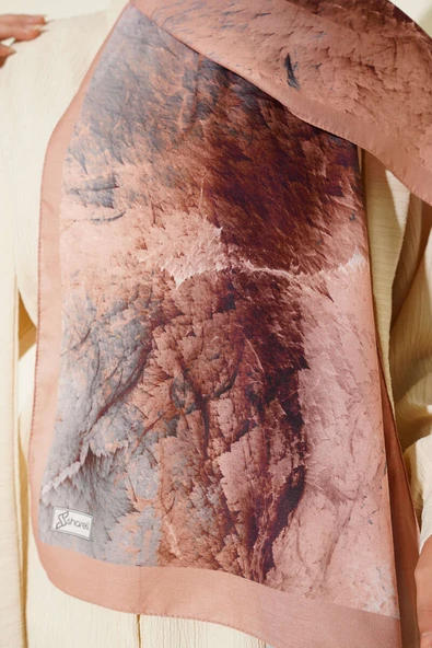 Camel Serisi Soft Şal Asorti 7 - Resim 4