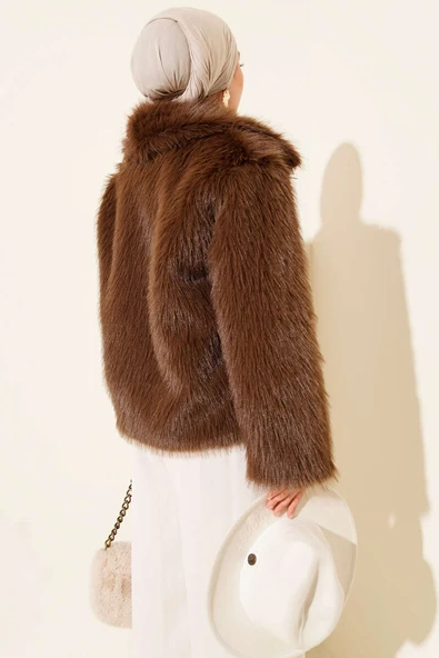 Astarlı Lolita Kürk Kahve - Resim 3