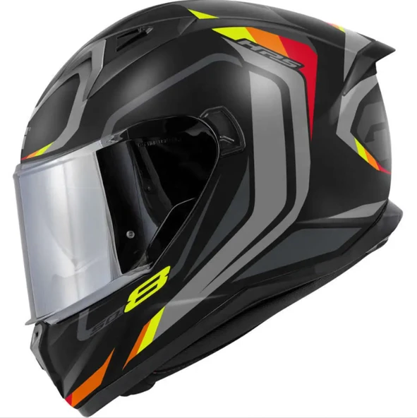 GIVI MAT SİYAH GRİ KIRMIZI KASK XXL ürün görseli