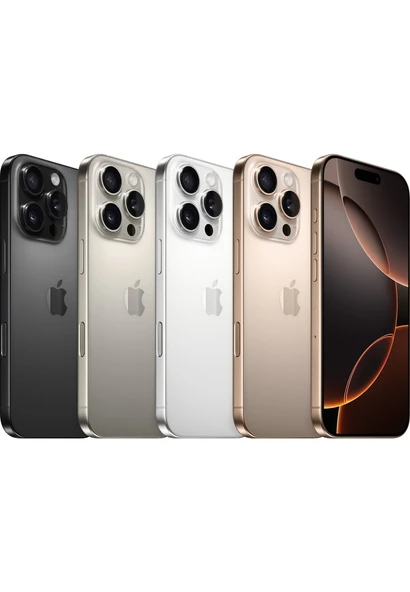 Apple iPhone 16 Pro 128GB Natürel Titanyum (Apple Türkiye Garantili) - 6