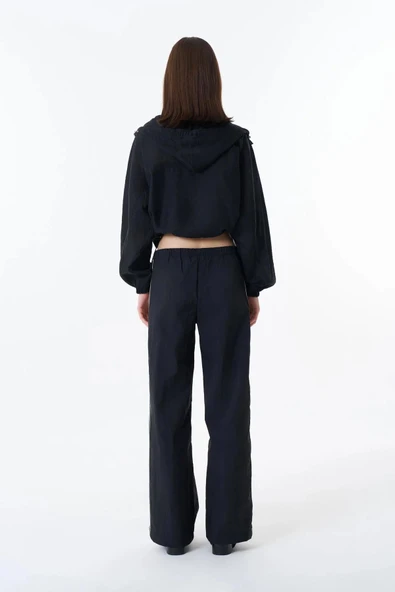 Quzu Beli Lastikli Kadın Pantolon - Resim 5