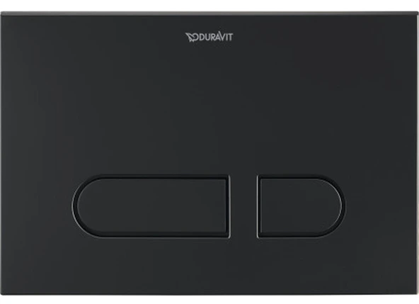 Duravit A1 Kumanda Paneli, Mat Siyah, WD5001031000
