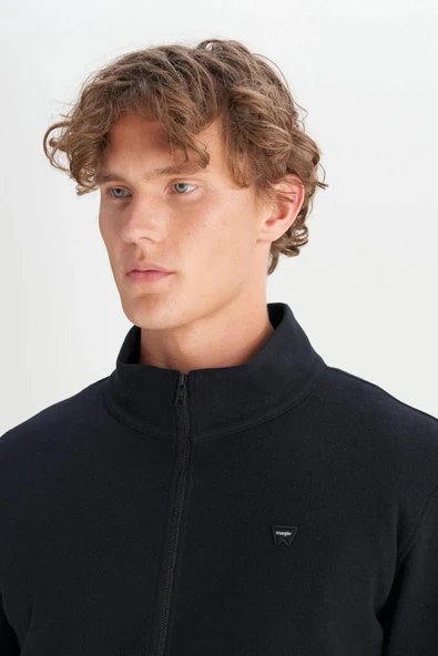 Wrangler Erkek Selanik Full Zip Sweatshirt W2520533001 - Resim 4