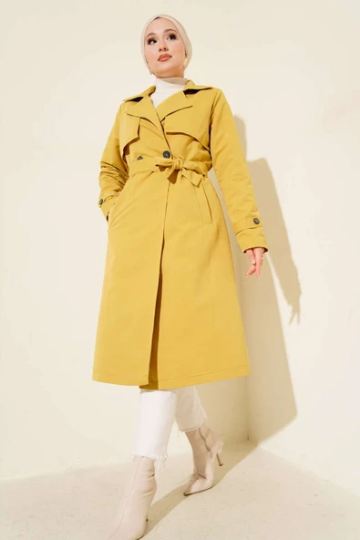 Kuşaklı Araboy Trenç Yağ Yeşili - Resim 2