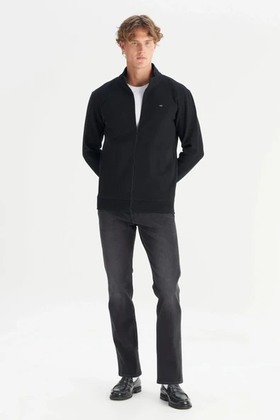 Wrangler Erkek Selanik Full Zip Sweatshirt W2520533001 - Resim 2