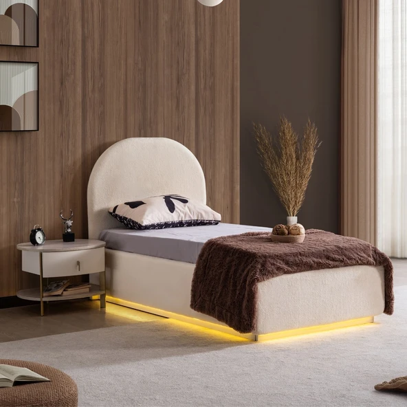 Karyola, Blesk Alya Ledli Bazalı Karyola ürün görseli