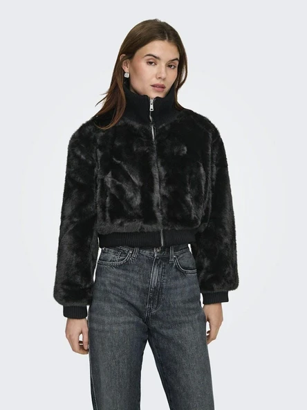 Only Wıckı Lıfe Fur Rıb Kadın Ceket 15349157 ürün görseli 1