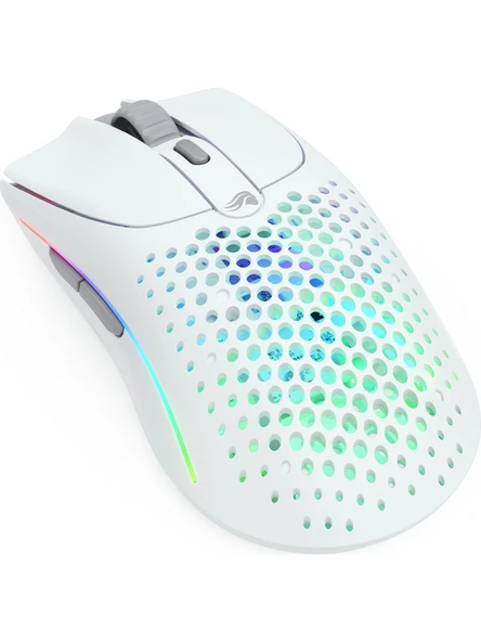 Glorious Model O 2 GLO-MS-OWV2-MW Beyaz RGB Optik Kablolu/Kablosuz Oyuncu Mouse - 4