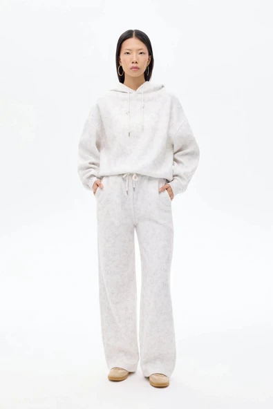 Quzu Beli Lastik Detaylı Kadın Eşofman Altı - Resim 4