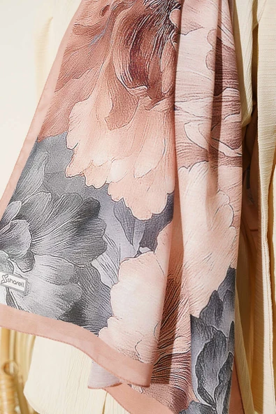 Camel Serisi Soft Şal Asorti 2 - Resim 4