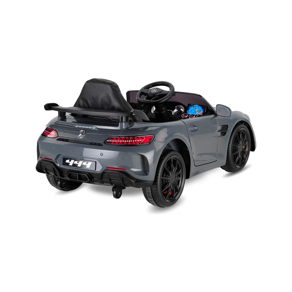 BABYHOPE 444 GTR SPORT 12V AKÜLÜ ARABA KOYU GRİ - 4