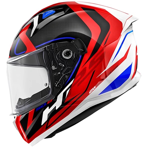GIVI 50.8 RACER BEYAZ-KIRMIZI-SİYAH KASK L ürün görseli