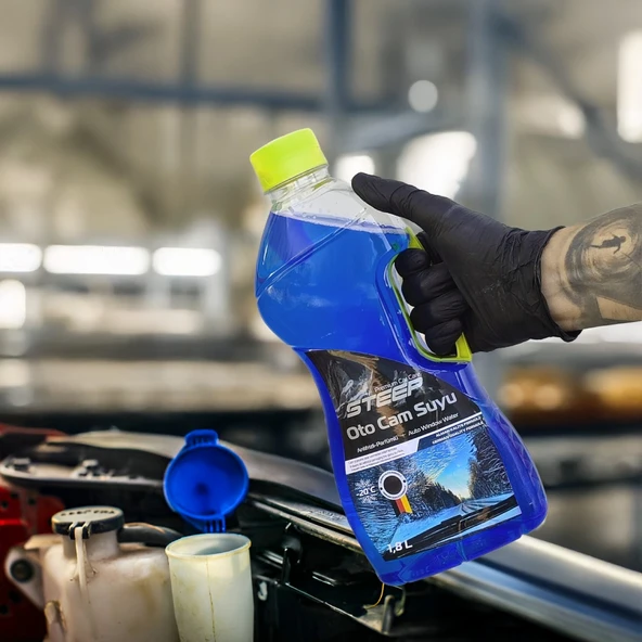 STEEP Oto Cam Suyu -20 Derece Antifriz İçerikli 1.8 Lt - Resim 4
