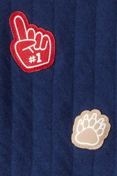 Erkek Bebek Yelekli Set  CTR-1T542110 - Resim 3