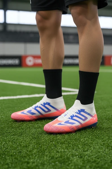 Playup Beyaz Bağcıklı Erkek Krampon MKP-252-149 M - Resim 3