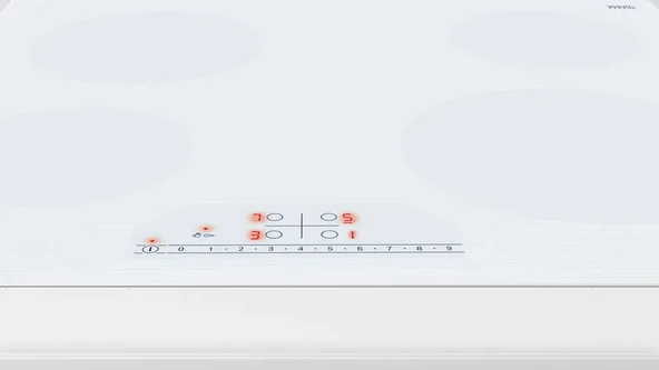 Bosch PKE612FA2E Elektrikli Seramik Beyaz Ankastre Ocak - 3